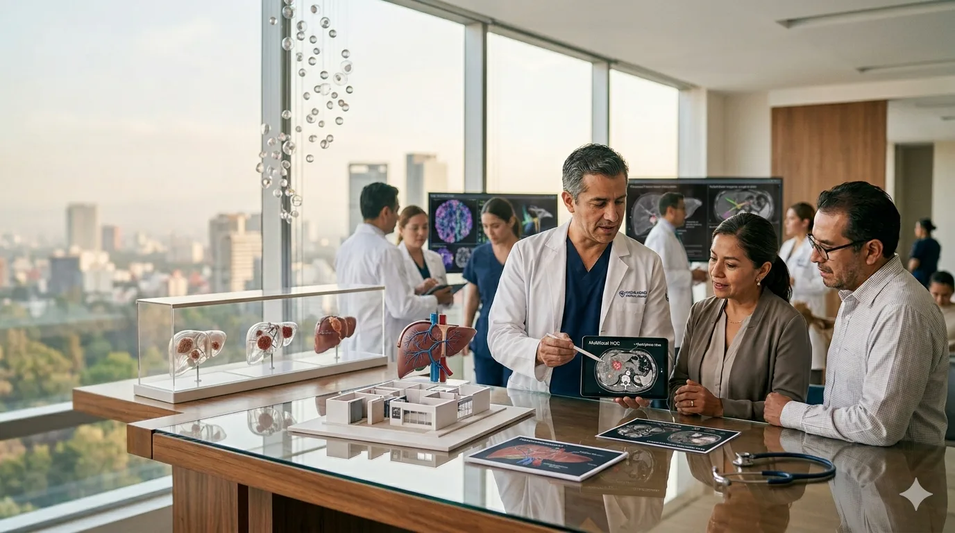 Especialista en el tratamiento de cáncer de hígado en CDMX